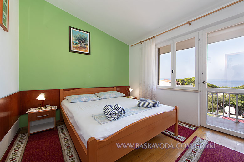 Apartments Gorki Staničić, Baška Voda - bedroom
