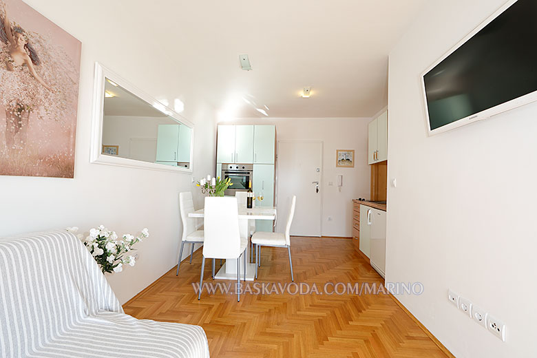 Apartments Marino, Baška Voda - living room