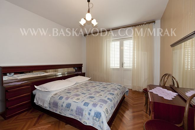 bedroom in apartments Mrak, Baska Voda