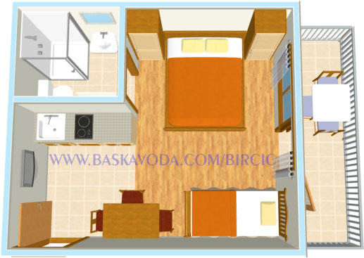 apartment's plan