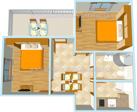 apartment's plan