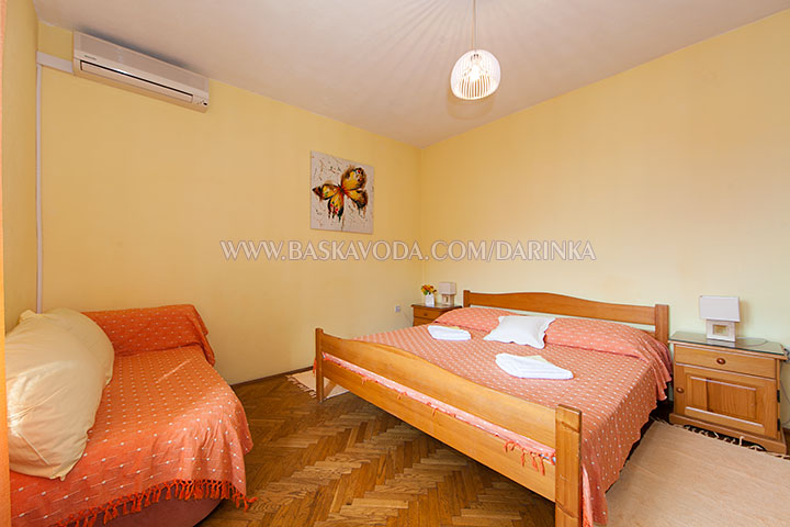 Baška Voda - apartments Darinka - bedroom