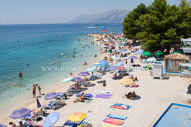 beach in Baška Voda