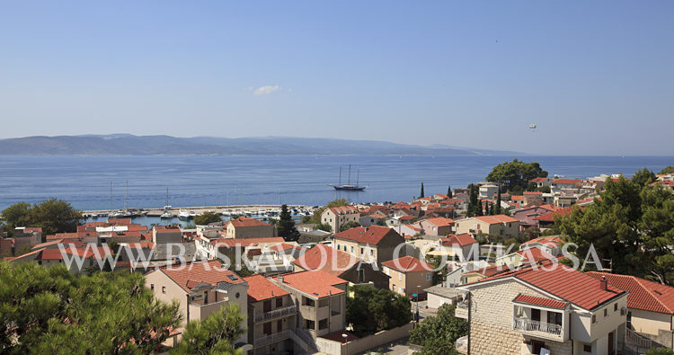 panoramic view of Baska Voda