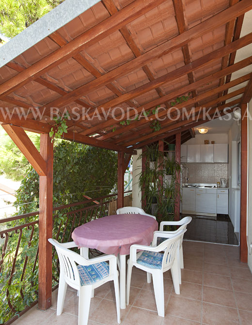 terrace under natural roof