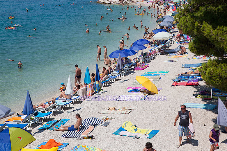 Baška Voda beach