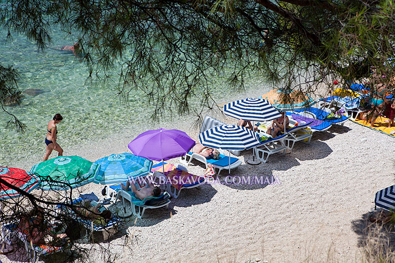 Baška Voda, beach