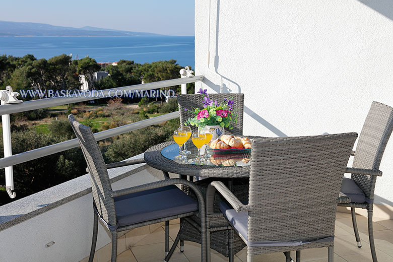 Apartments Marino, Baška Voda - balcony