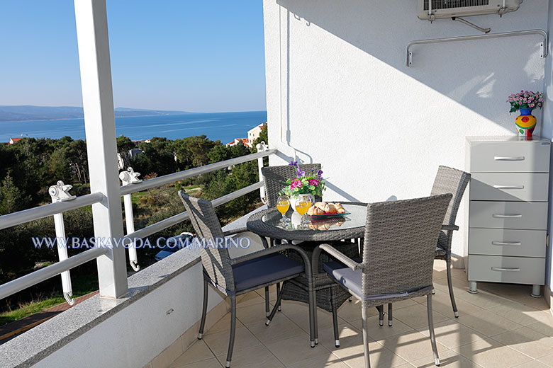 Apartments Marino, Baška Voda - balcony