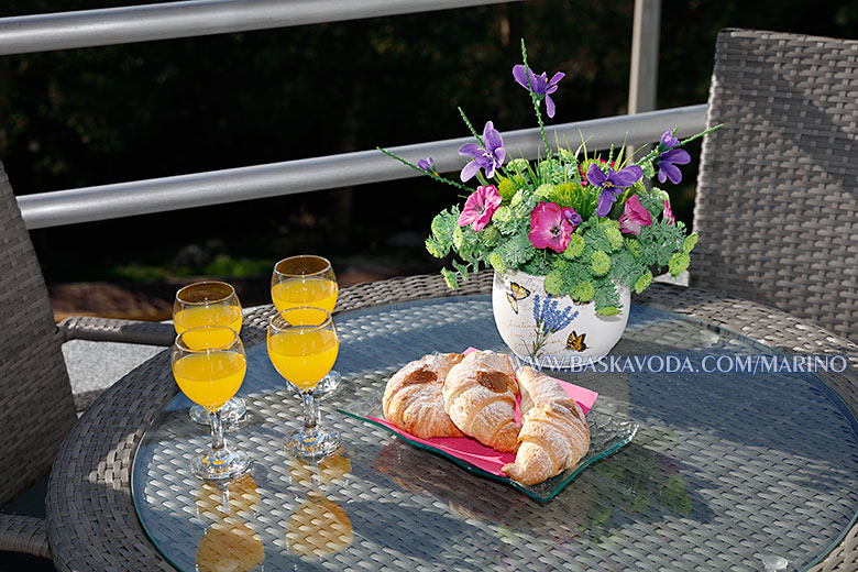 Apartments Marino, Baška Voda - balcony