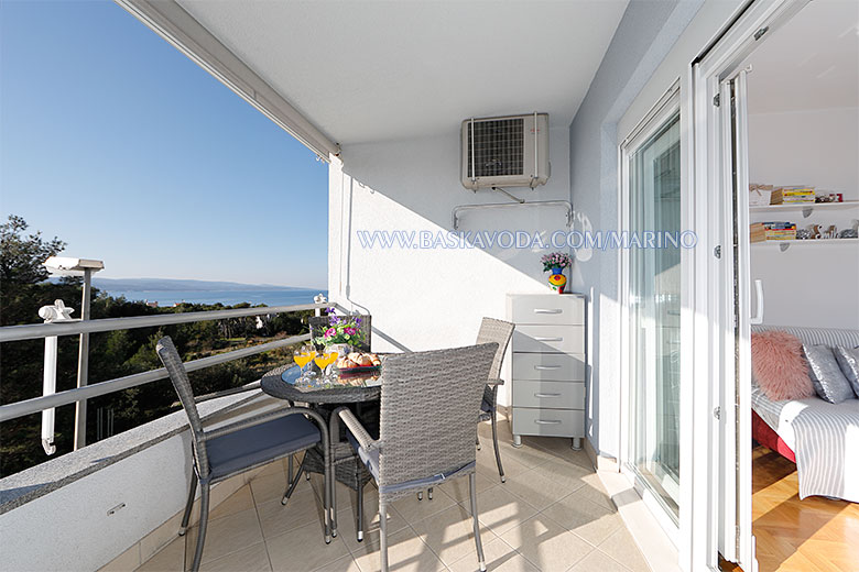 Apartments Marino, Baška Voda - balcony