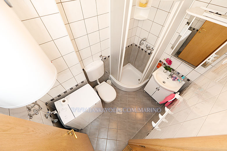 Apartments Marino, Baška Voda - bathroom