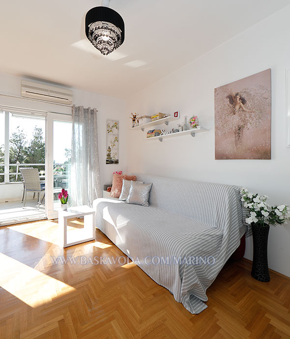 Apartments Marino, Baška Voda - living room