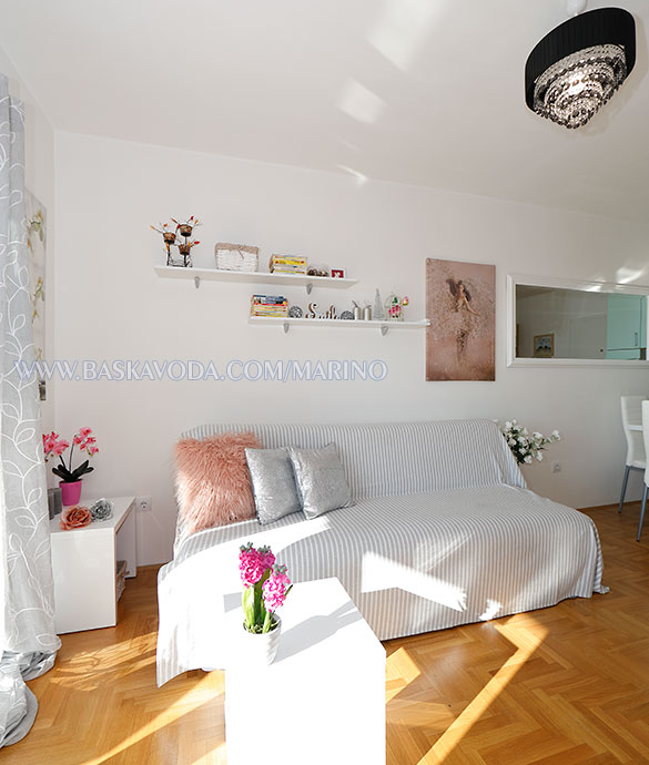 Apartments Marino, Baška Voda - living room