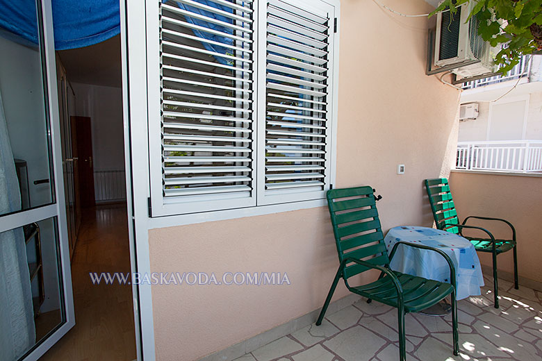 apartments Mia, Baška Voda - balcony