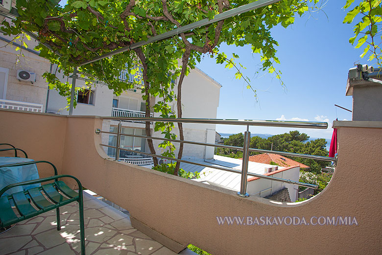 apartments Mia, Baška Voda - balcony