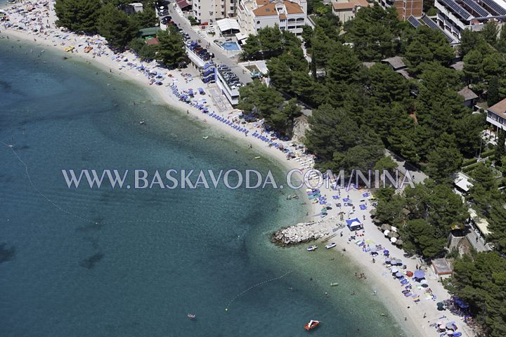 Baška Voda (Baska Voda) aerial panorama