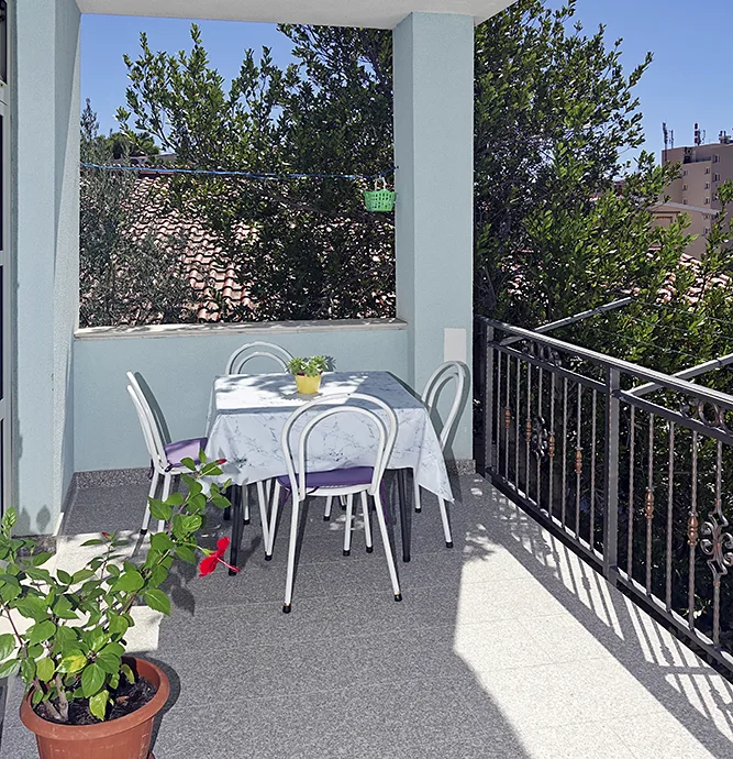 Apartments Roza, Baška Voda - balcony