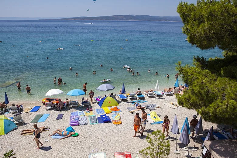 Baška Voda, beach