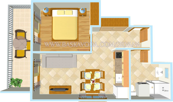 apartment's plan