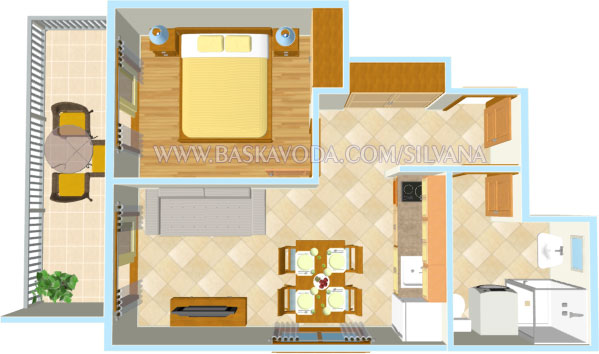 apartment's plan