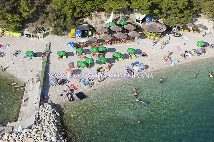 beach bar in Baška Voda